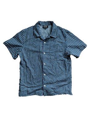 APC Printed Short Sleeve Shirt Sz S